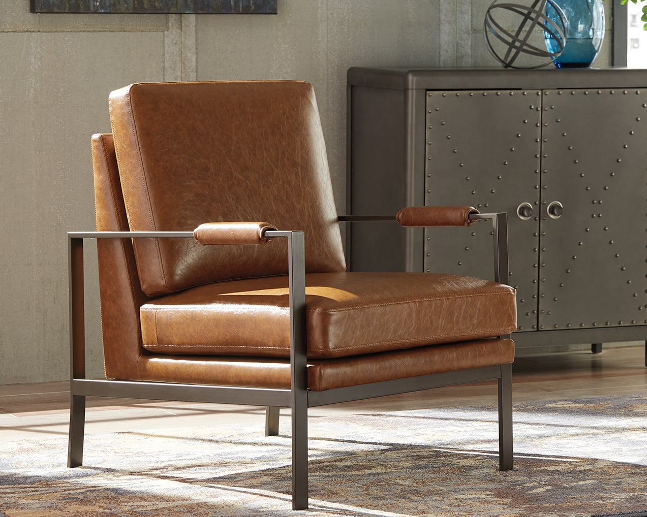The Furniture Outlets - Ashley Furniture - Peacemaker Accent Chair - Accent Chair / Brown - A3000029