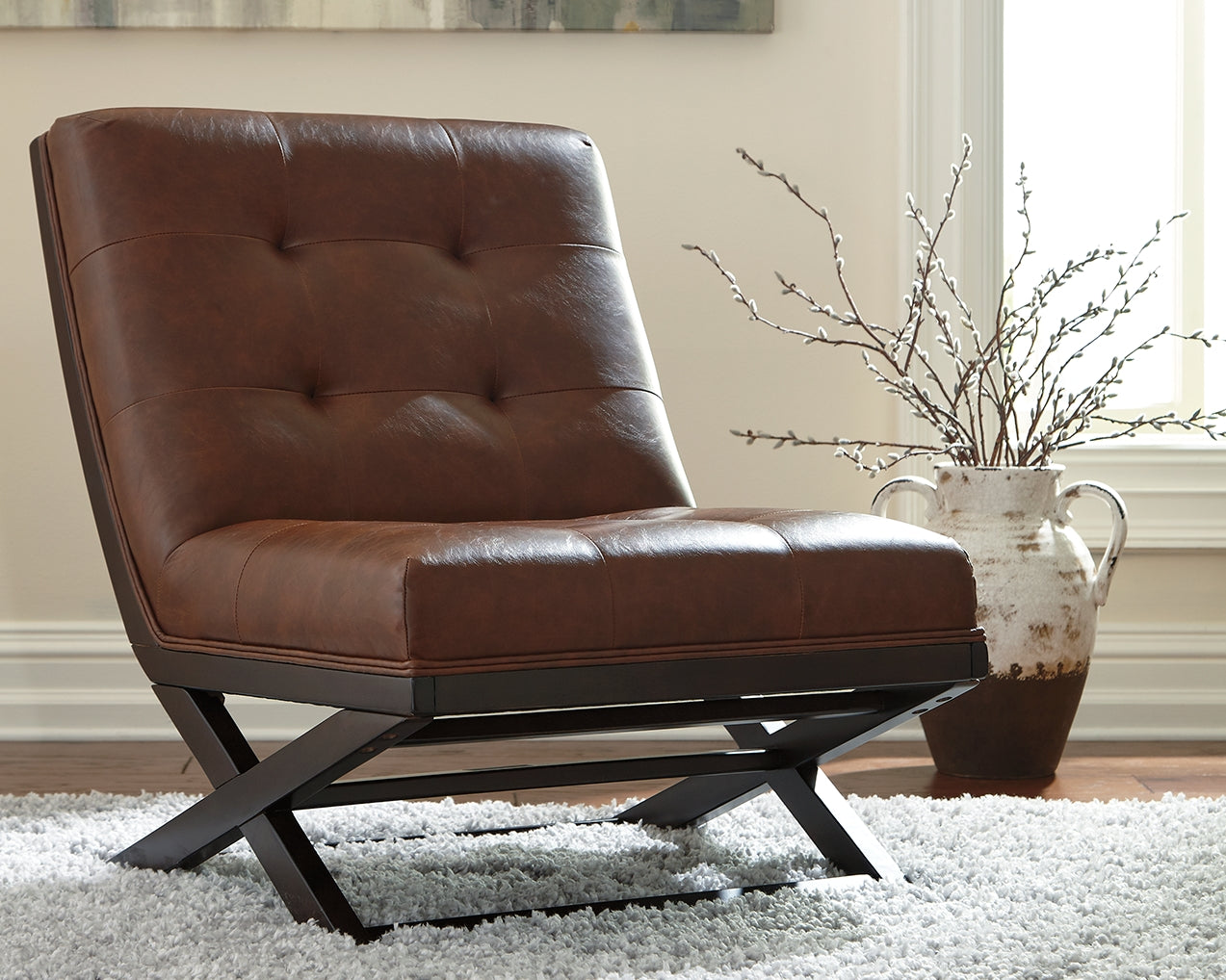 The Furniture Outlets - Ashley Furniture - Sidewinder Accent Chair - Accent Chair / Brown - A3000031