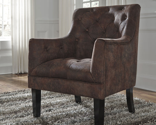 The Furniture Outlets - Ashley Furniture - Drakelle Accent Chair - Accent Chair / Mahogany - A3000051