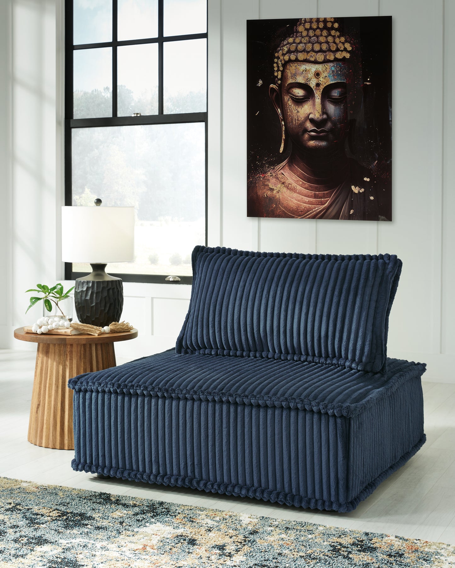 The Furniture Outlets - Ashley Furniture - Bales Accent Chair - Accent Chair / Navy - A3000662