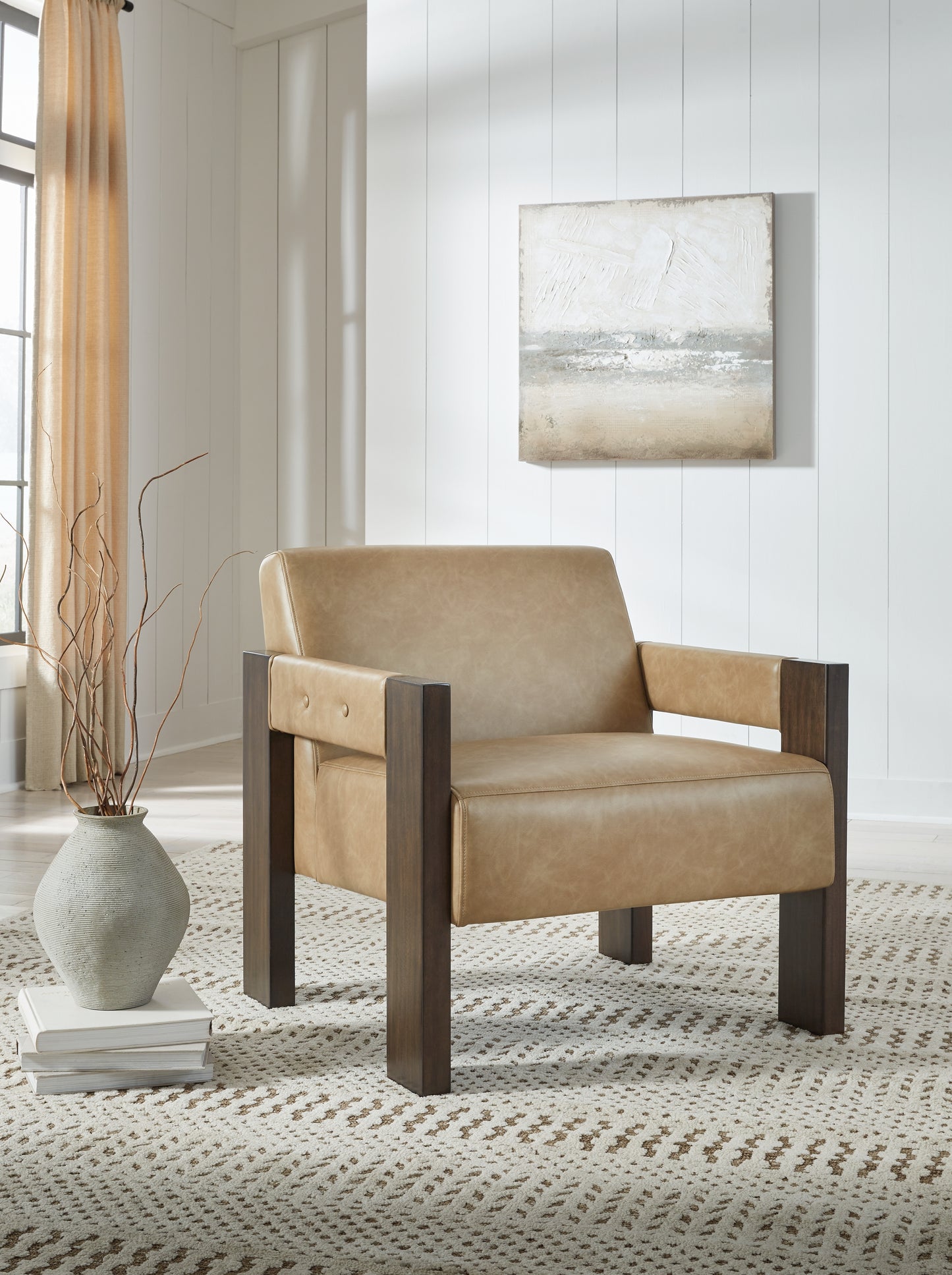 The Furniture Outlets - Ashley Furniture - Adlanlock Accent Chair - Accent Chair / Toast - A3000695