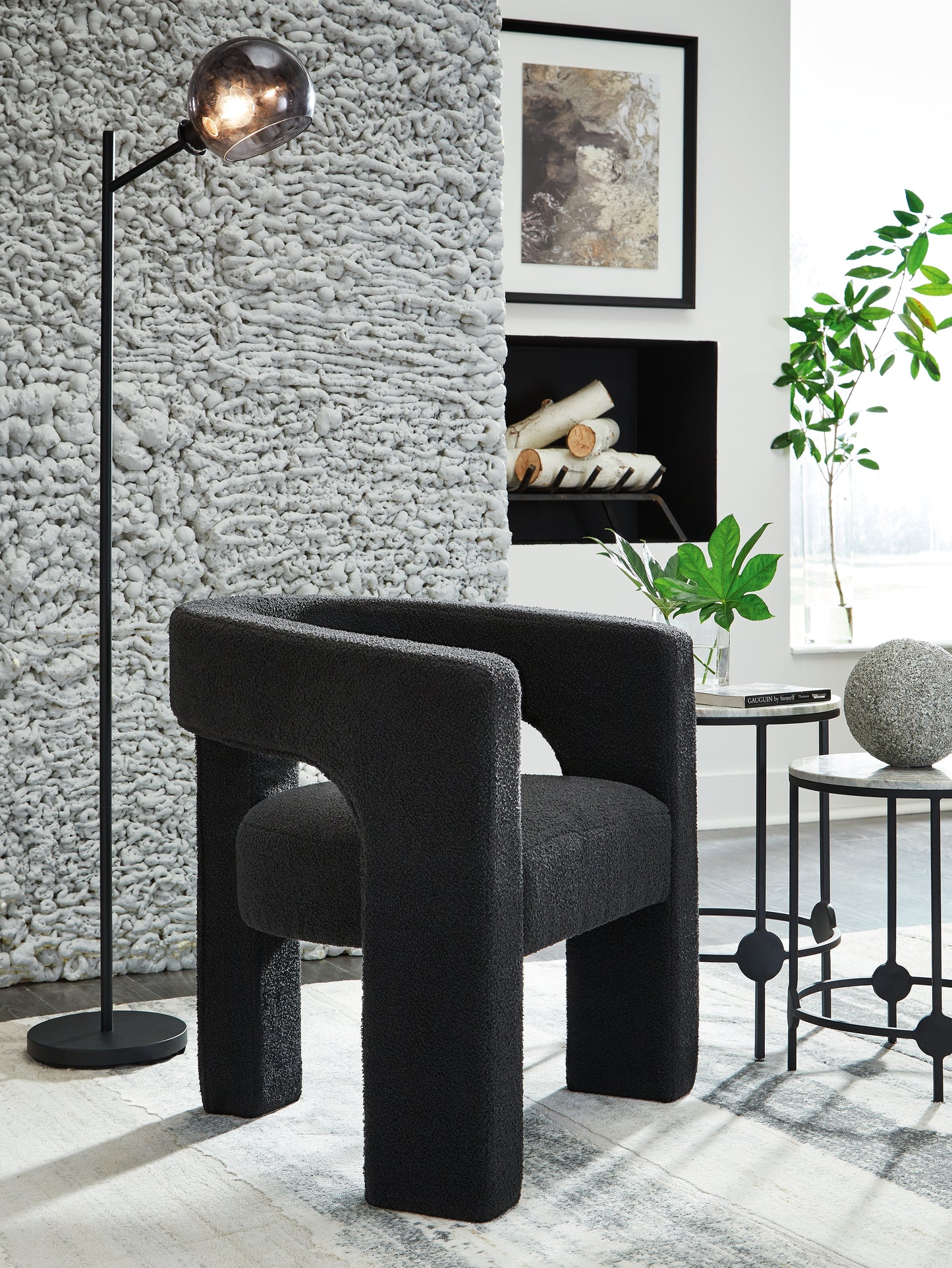 The Furniture Outlets - Ashley Furniture - Landick Accent Chair - Accent Chair / Ebony - A3000698