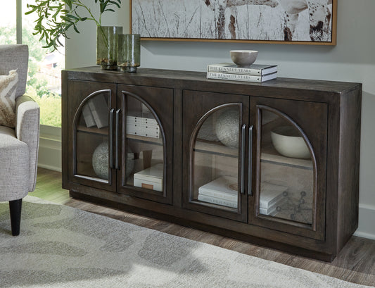 The Furniture Outlets - Ashley Furniture - Dreley Accent Cabinet - Accent Cabinet / Grayish Brown - A4000586