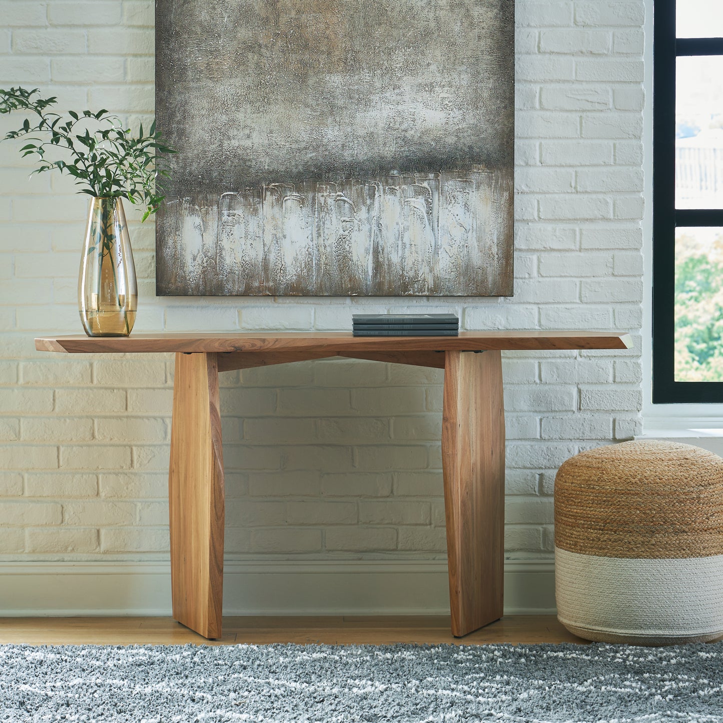 The Furniture Outlets - Ashley Furniture - Holward Console Sofa Table - Console Sofa Table / Natural - A4000592