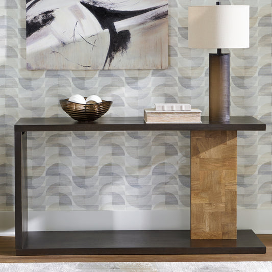 The Furniture Outlets - Ashley Furniture - Camlett Console Sofa Table - Console Sofa Table / Brown - A4000594