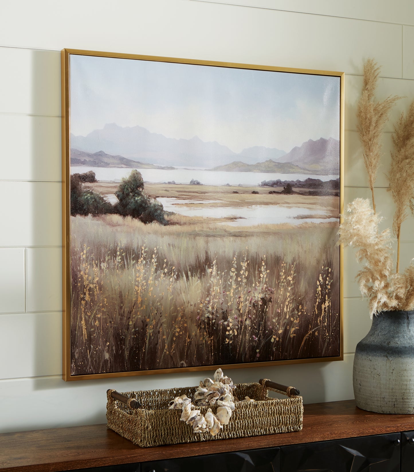 The Furniture Outlets - Ashley Furniture - Clarkford Wall Decor - Wall Art / Multi - A8000418