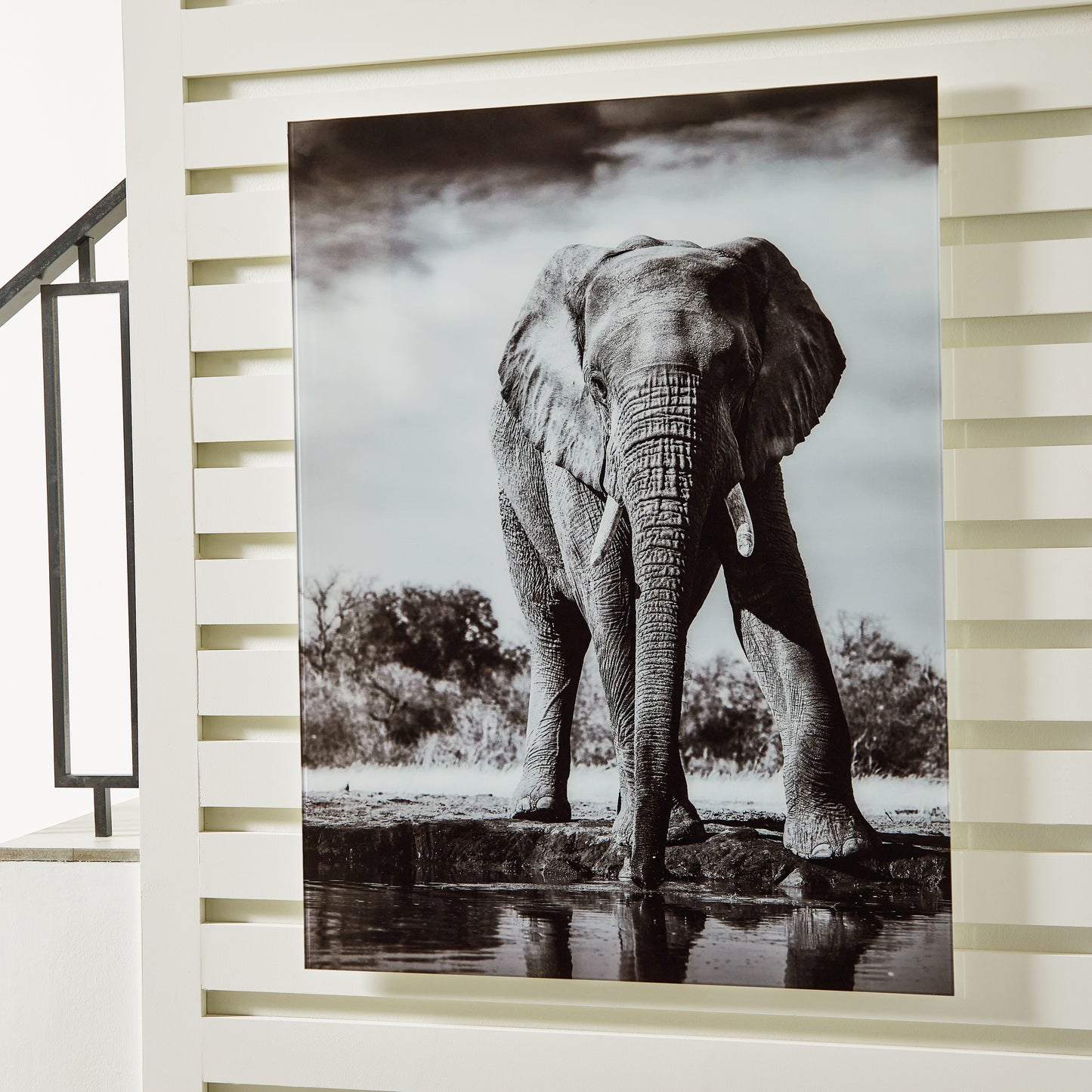 The Furniture Outlets - Ashley Furniture - Glinyard Wall Decor - Wall Art / Black/White - A8000421