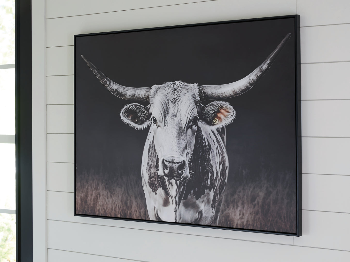 The Furniture Outlets - Ashley Furniture - Harlandale Wall Decor - Wall Art / Black/White/Brown - A8000467
