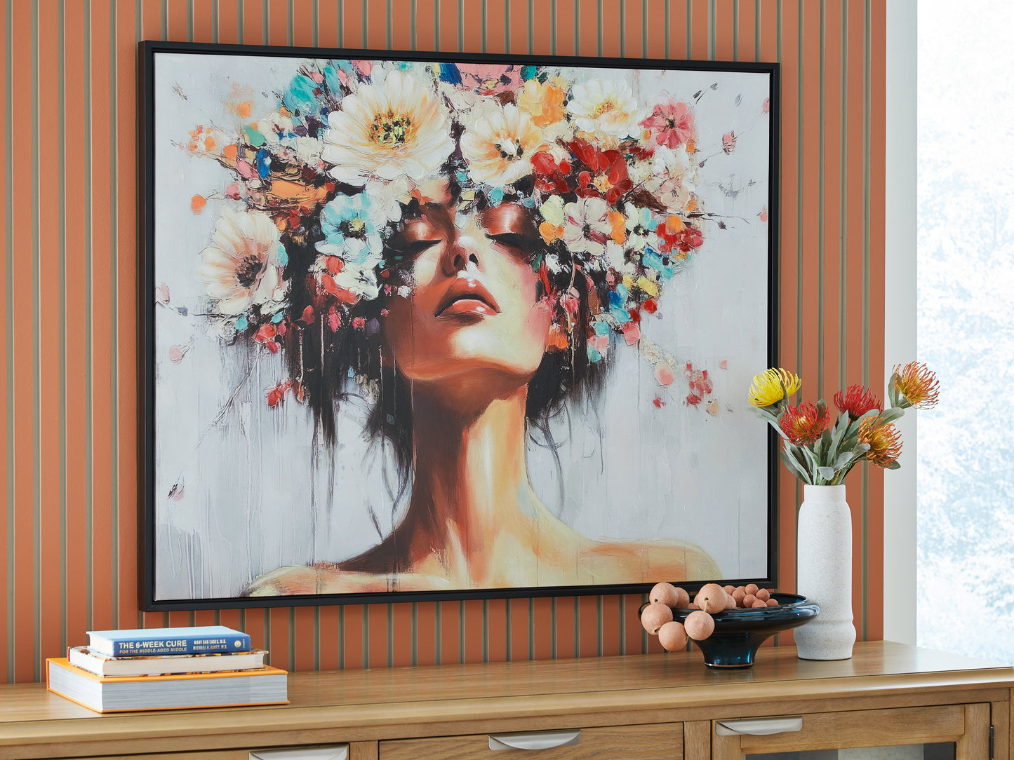 The Furniture Outlets - Ashley Furniture - Shadwick Wall Decor - Wall Art / Multi - A8000472