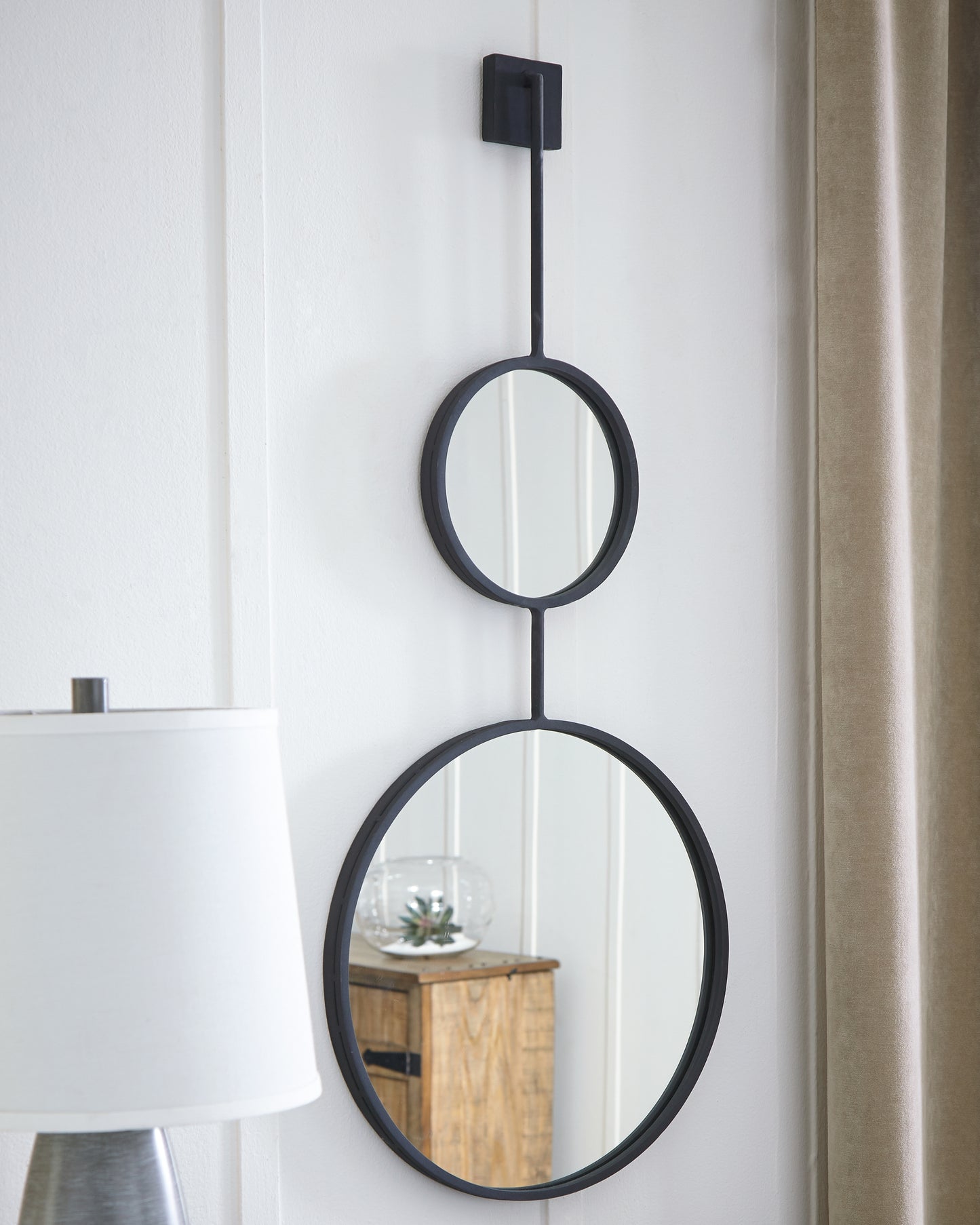 The Furniture Outlets - Ashley Furniture - Brewer Mirror - Accent Mirror / Black - A8010166