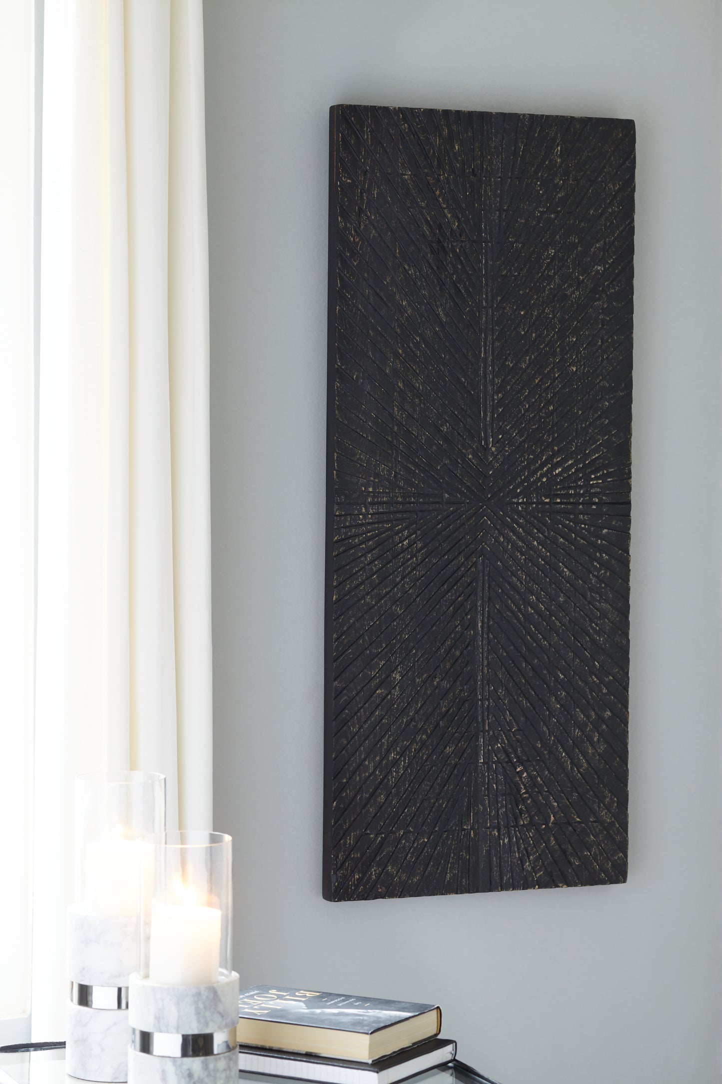 The Furniture Outlets - Ashley Furniture - Lenora Wall Decor - Wall Decor / Antique Black - A8010281