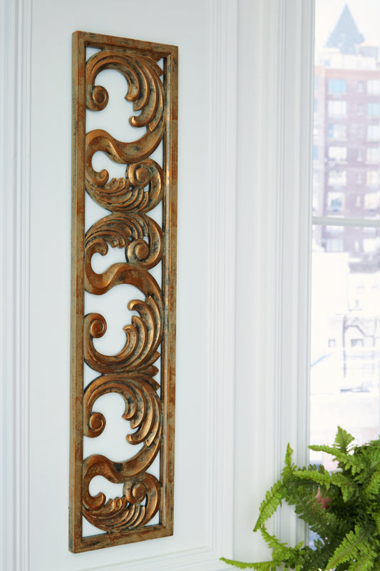 The Furniture Outlets - Ashley Furniture - Candelario Wall Decor - Wall Decor / Natural - A8010286