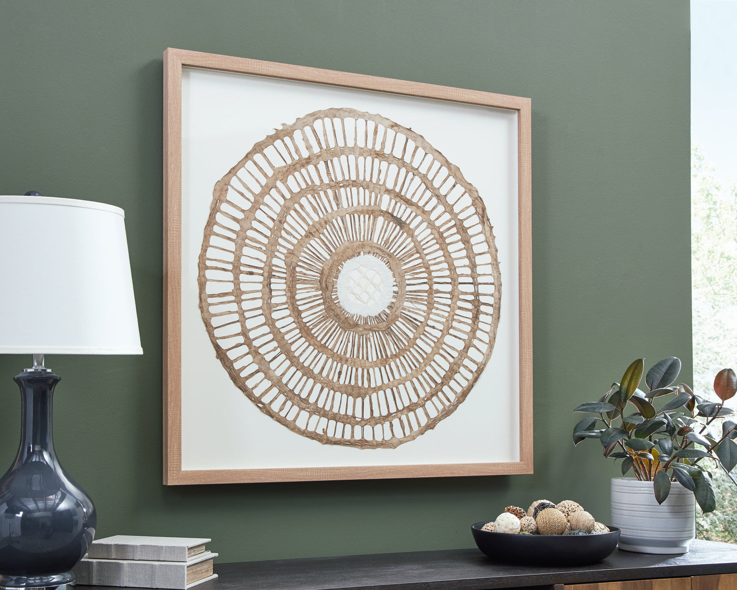 The Furniture Outlets - Ashley Furniture - Brockham Wall Decor - Wall Decor / Brown - A8010304