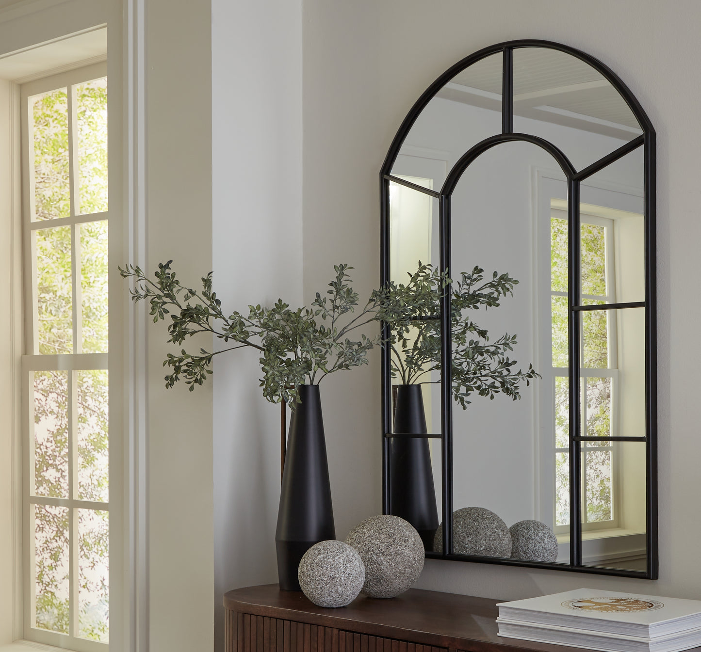 The Furniture Outlets - Ashley Furniture - Evengton Mirror - Accent Mirror / Black - A8010319