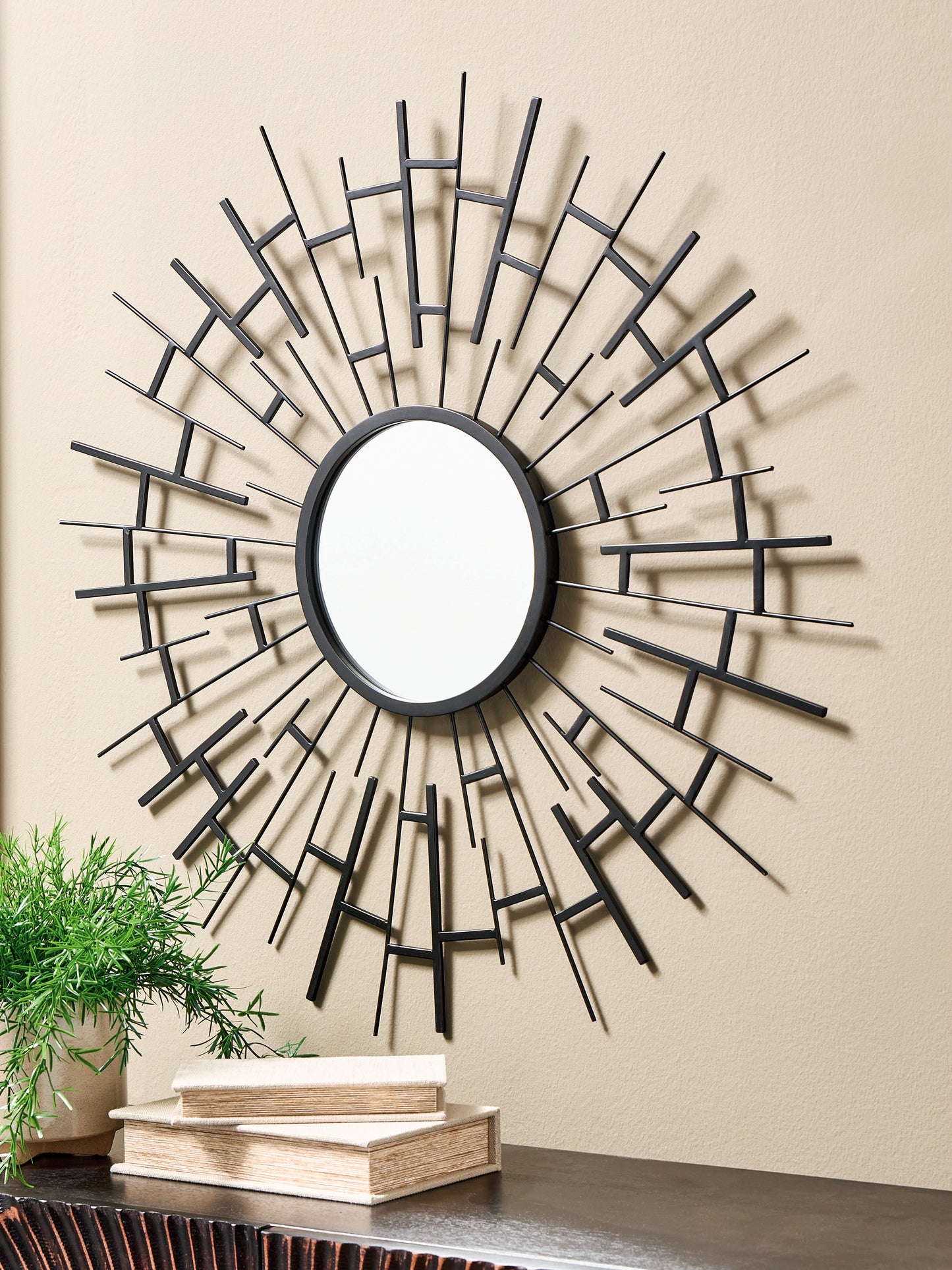 The Furniture Outlets - Ashley Furniture - Garrenworth Mirror - Accent Mirror / Black - A8010391
