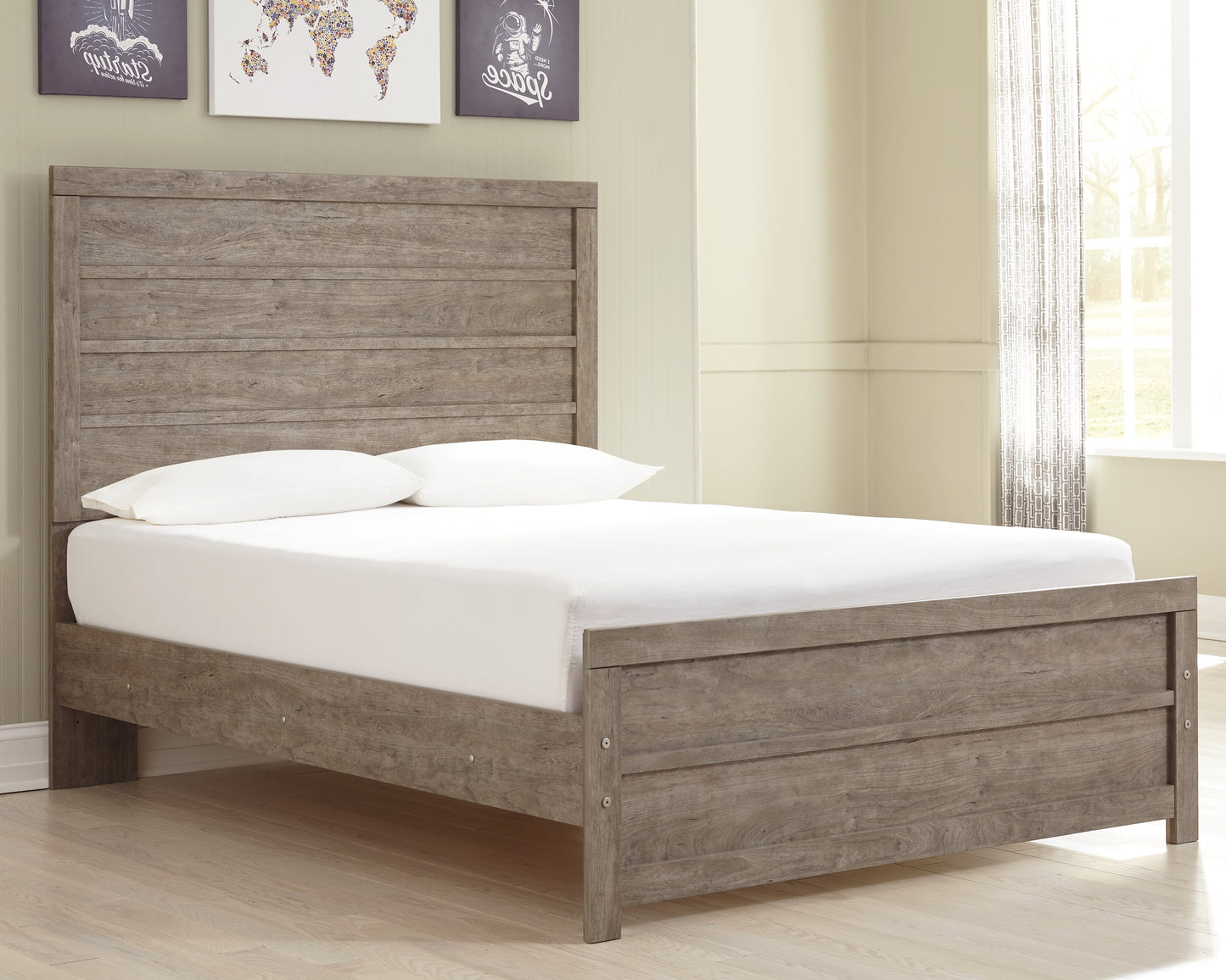 The Furniture Outlets - Ashley Furniture - Culverbach Bedroom - Full Panel Bed / Gray - B070B3