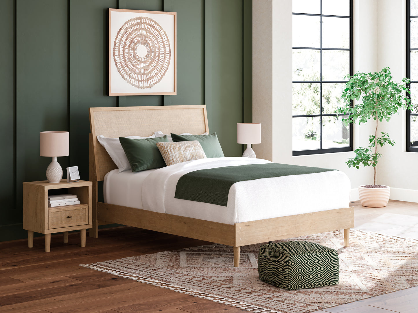 The Furniture Outlets - Ashley Furniture - Cielden Bedroom - Twin Panel Bed / Two-tone - B1199B18