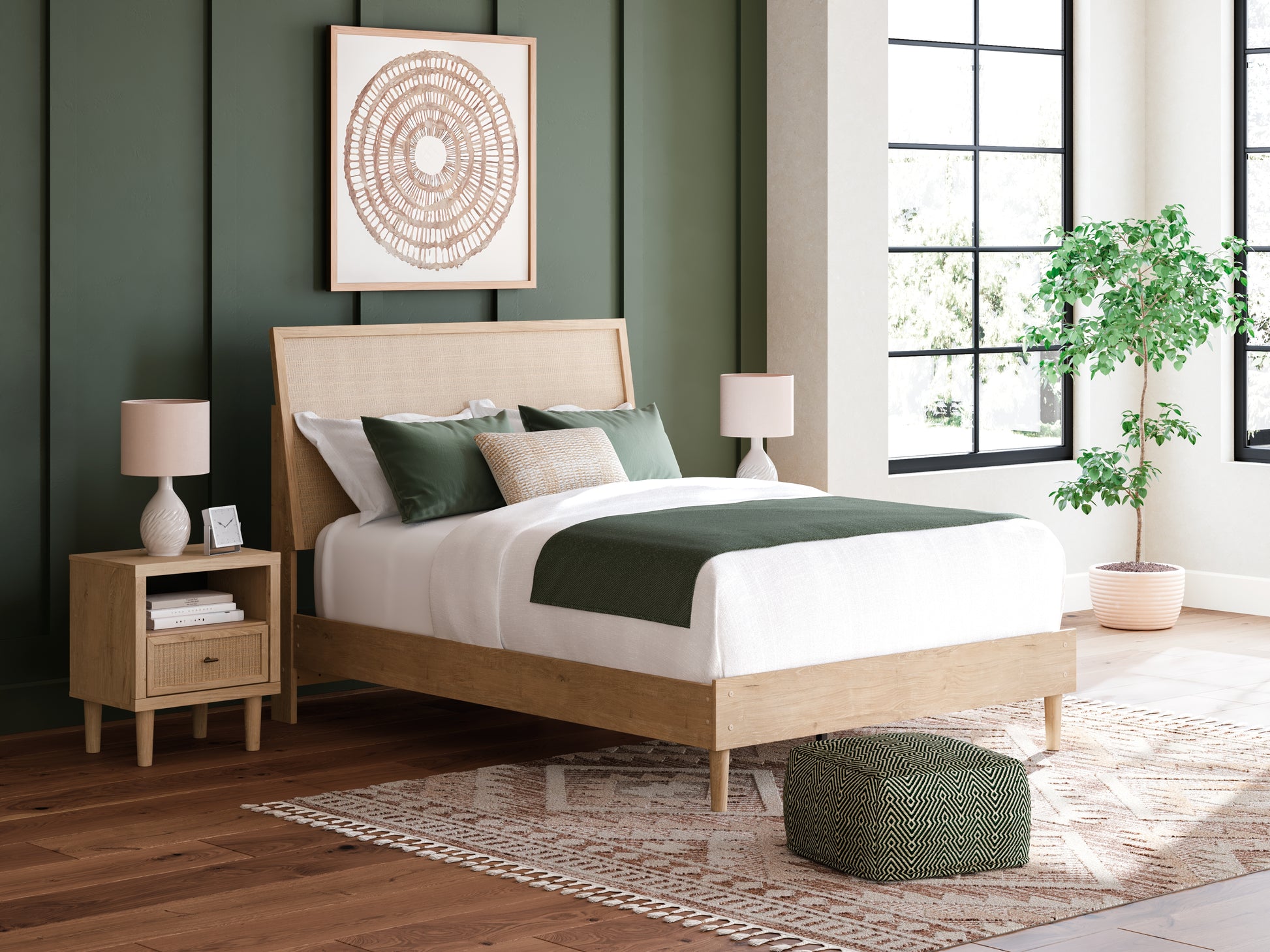 The Furniture Outlets - Ashley Furniture - Cielden Bedroom - Twin Panel Bed / Two-tone - B1199B18