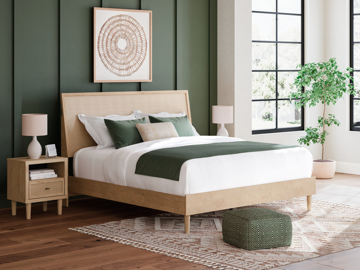 The Furniture Outlets - Ashley Furniture - Cielden Bedroom - King Panel Bed / Two-tone - B1199B5