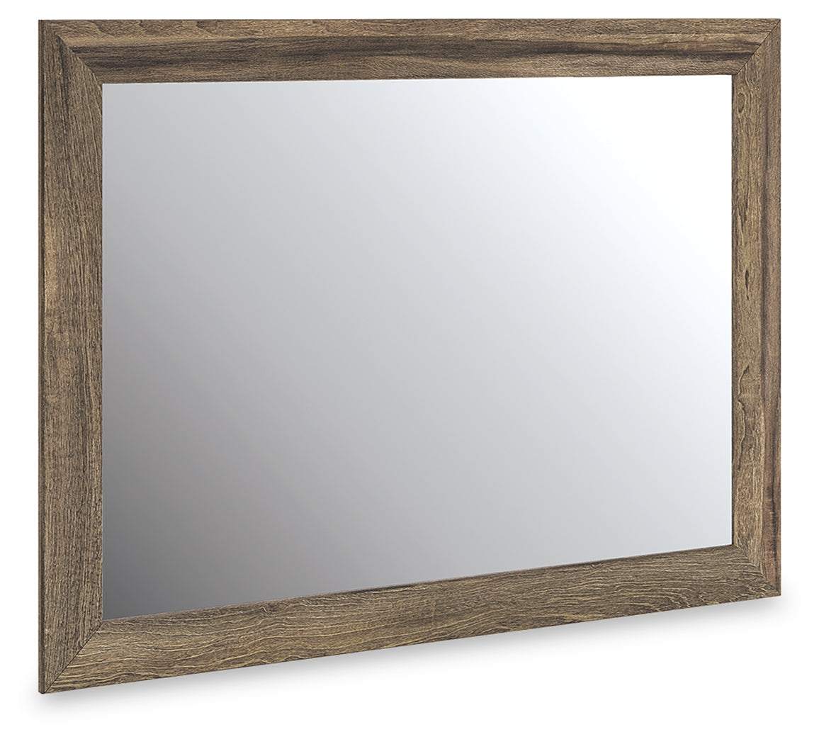 The Furniture Outlets - Ashley Furniture - Elbrim Bedroom - Bedroom Mirror / Brown - PCB2005-36