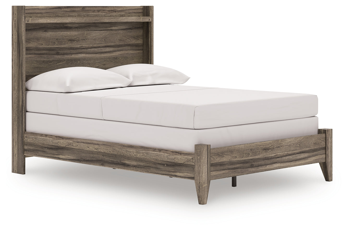 The Furniture Outlets - Ashley Furniture - Elbrim Bedroom - Full Panel Bed / Brown - PCB2005B8