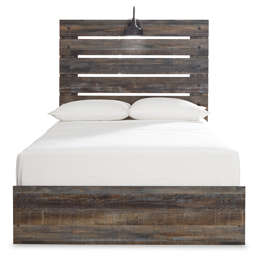 The Furniture Outlets - Ashley Furniture - Drystan Bedroom - Full Panel Bed / Multi - B211B3