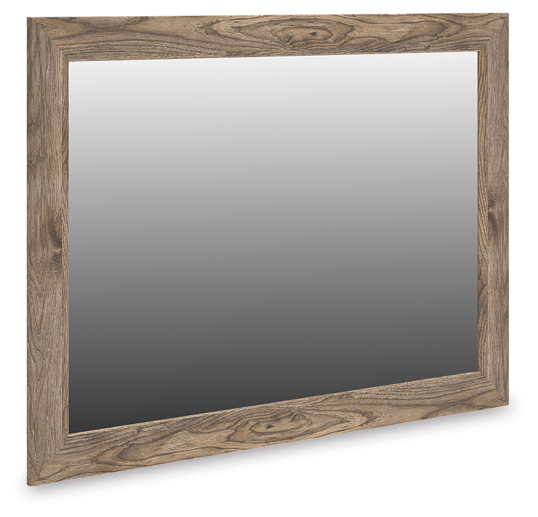 The Furniture Outlets - Ashley Furniture - Rusticott Bedroom - Bedroom Mirror / Brown - PCB2260-36