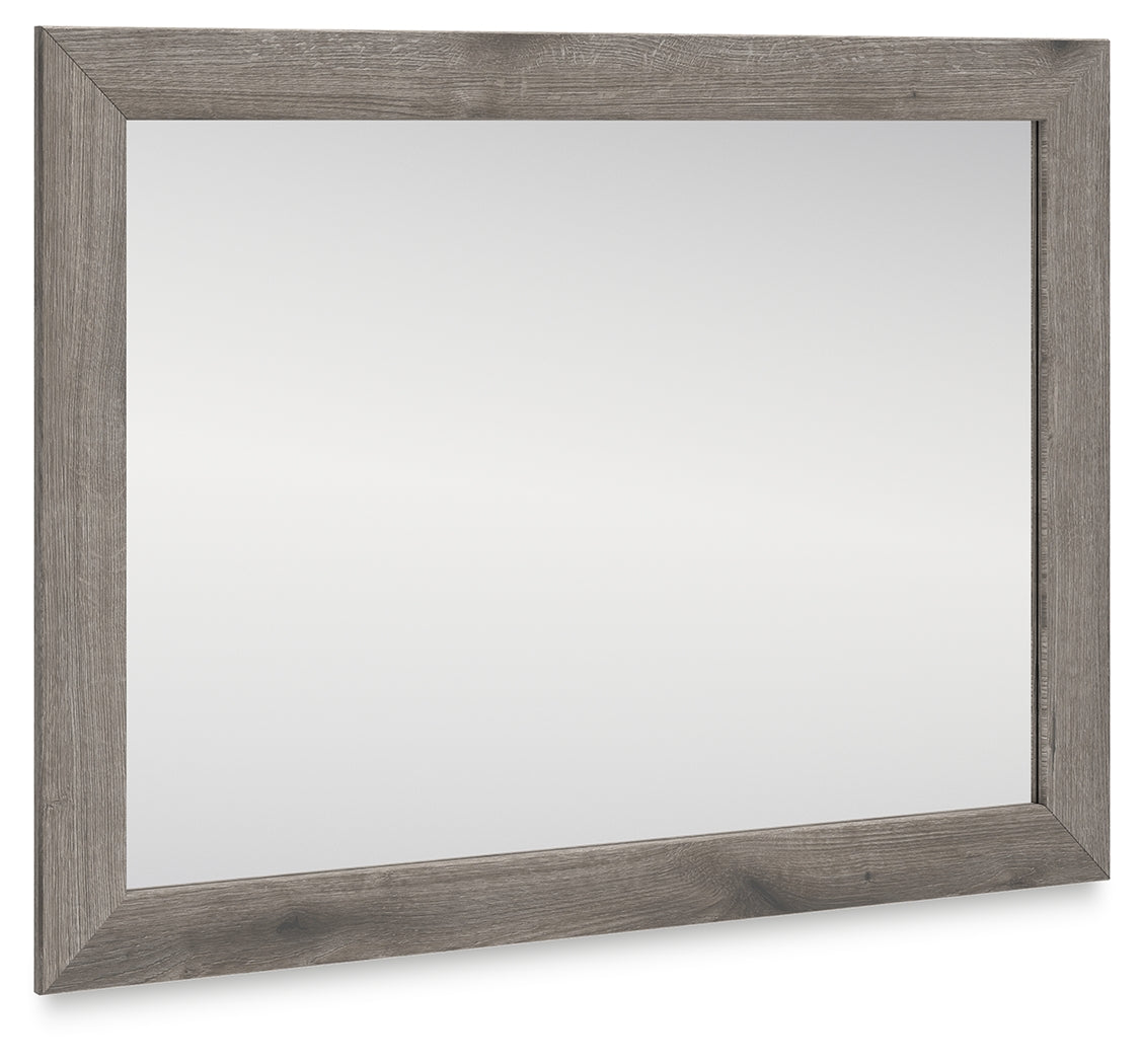 The Furniture Outlets - Ashley Furniture - Graystorm Bedroom - Bedroom Mirror / Brown Gray - PCB2405-36