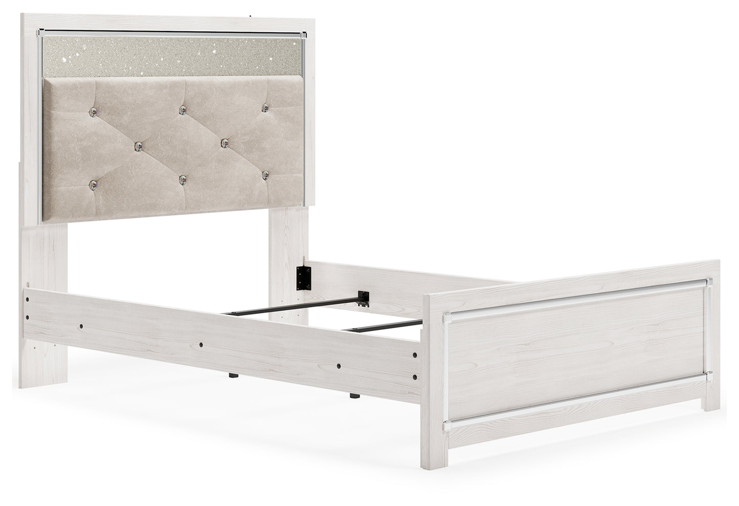 The Furniture Outlets - Ashley Furniture - Altyra Bedroom - Full Panel Bed / White - B2640B8