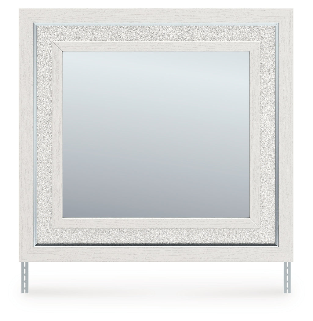 The Furniture Outlets - Ashley Furniture - Zuraleus Bedroom - Bedroom Mirror / White - PCB3381-36