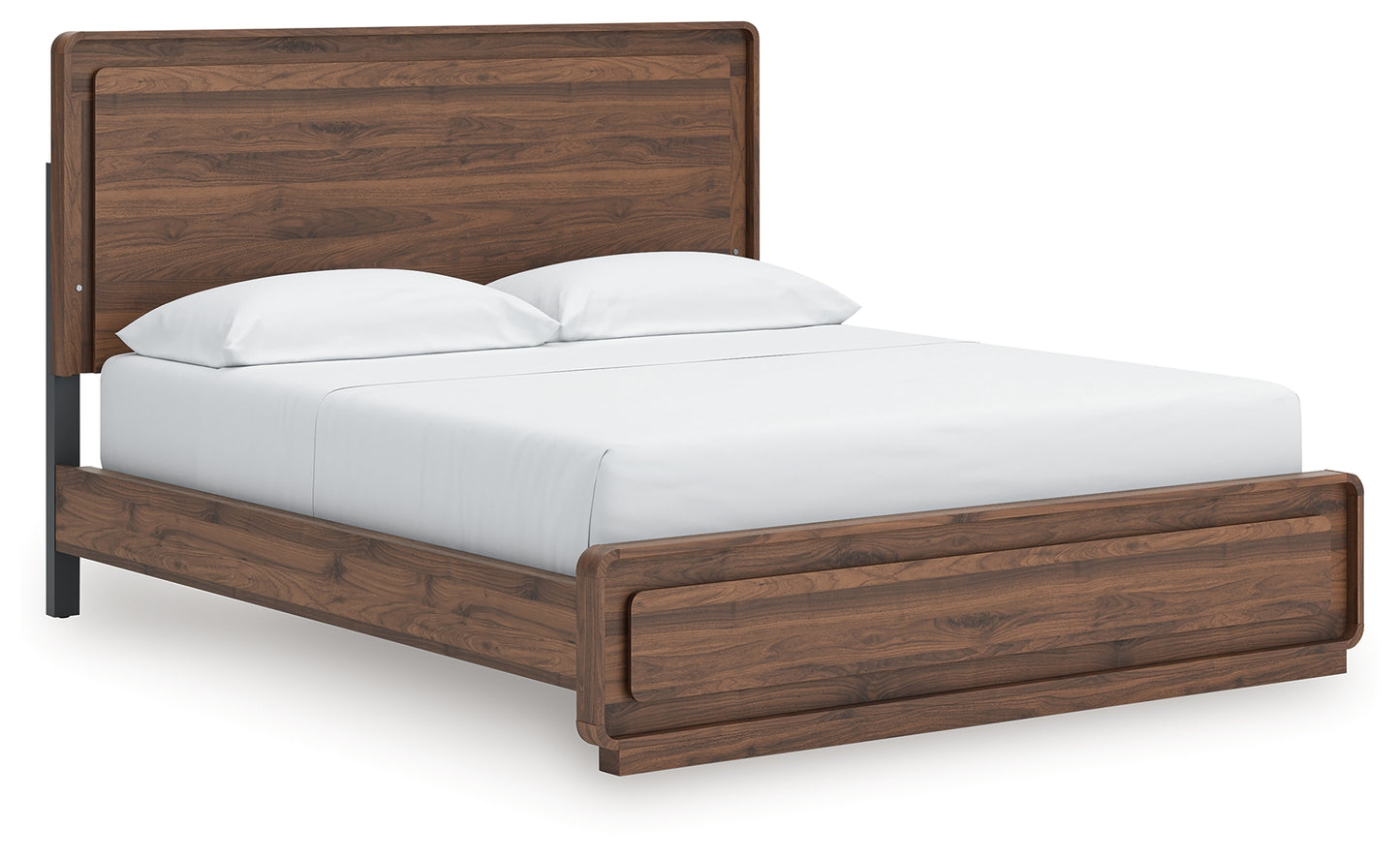 The Furniture Outlets - Ashley Furniture - Fortlorn Bedroom - California King Panel Bed / Walnut Brown - PCB386B5