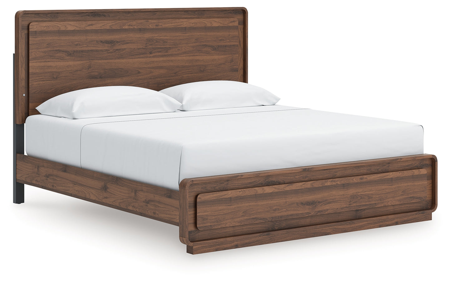 The Furniture Outlets - Ashley Furniture - Fortlorn Bedroom - King Panel Bed / Walnut Brown - PCB386B4