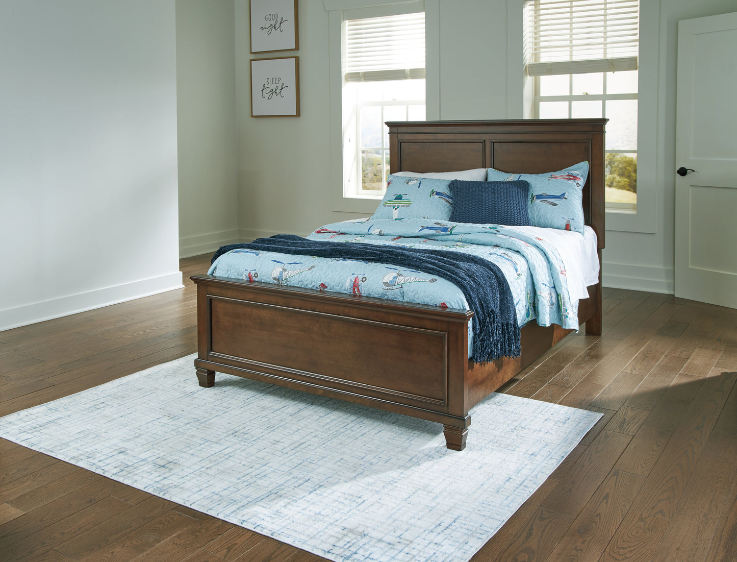 The Furniture Outlets - Ashley Furniture - Danabrin Bedroom - King Panel Storage Bed / Brown - B685B18