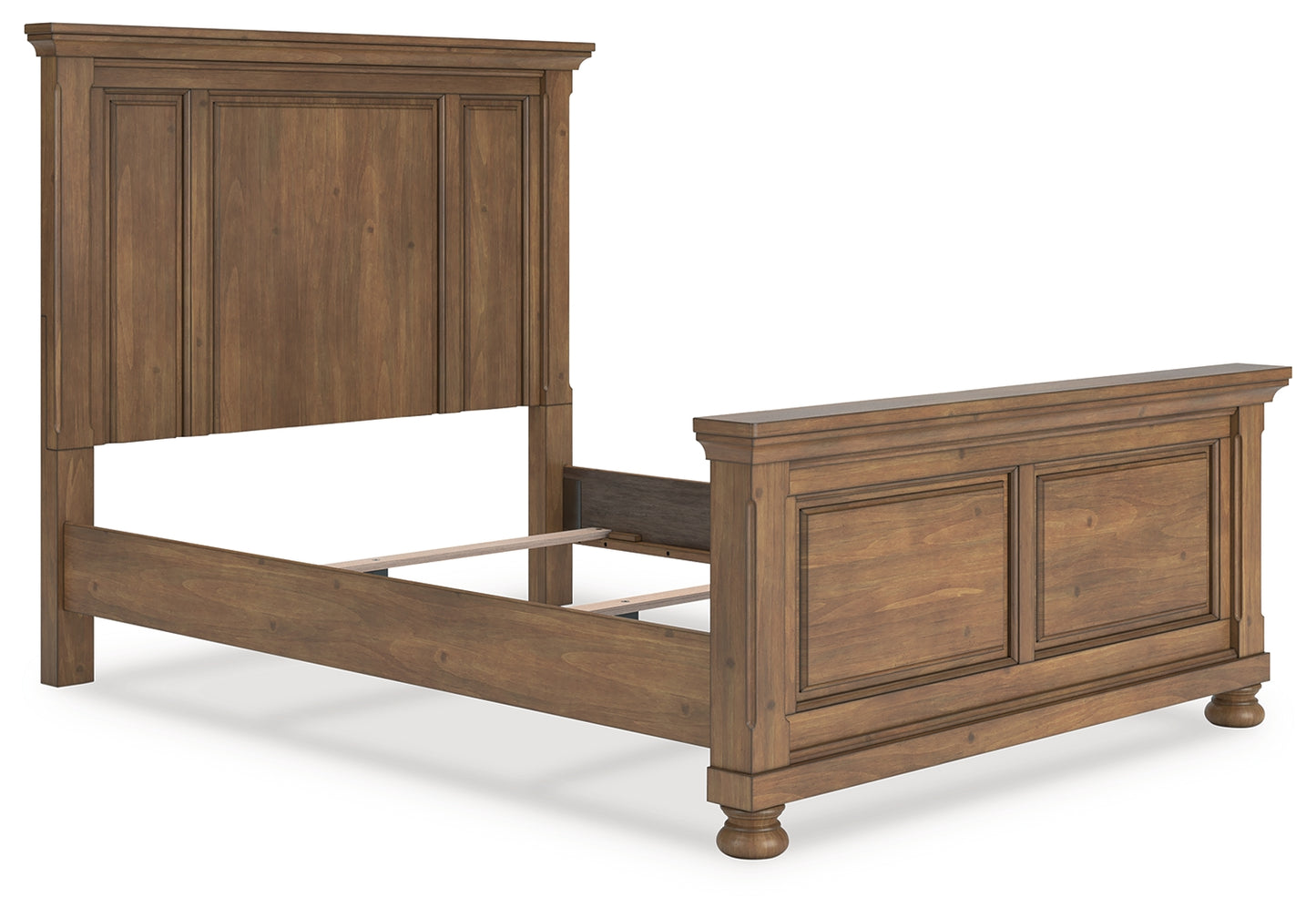 The Furniture Outlets - Ashley Furniture - Feddinger Bedroom - Queen Panel Bed / Medium Brown - PCB779B2