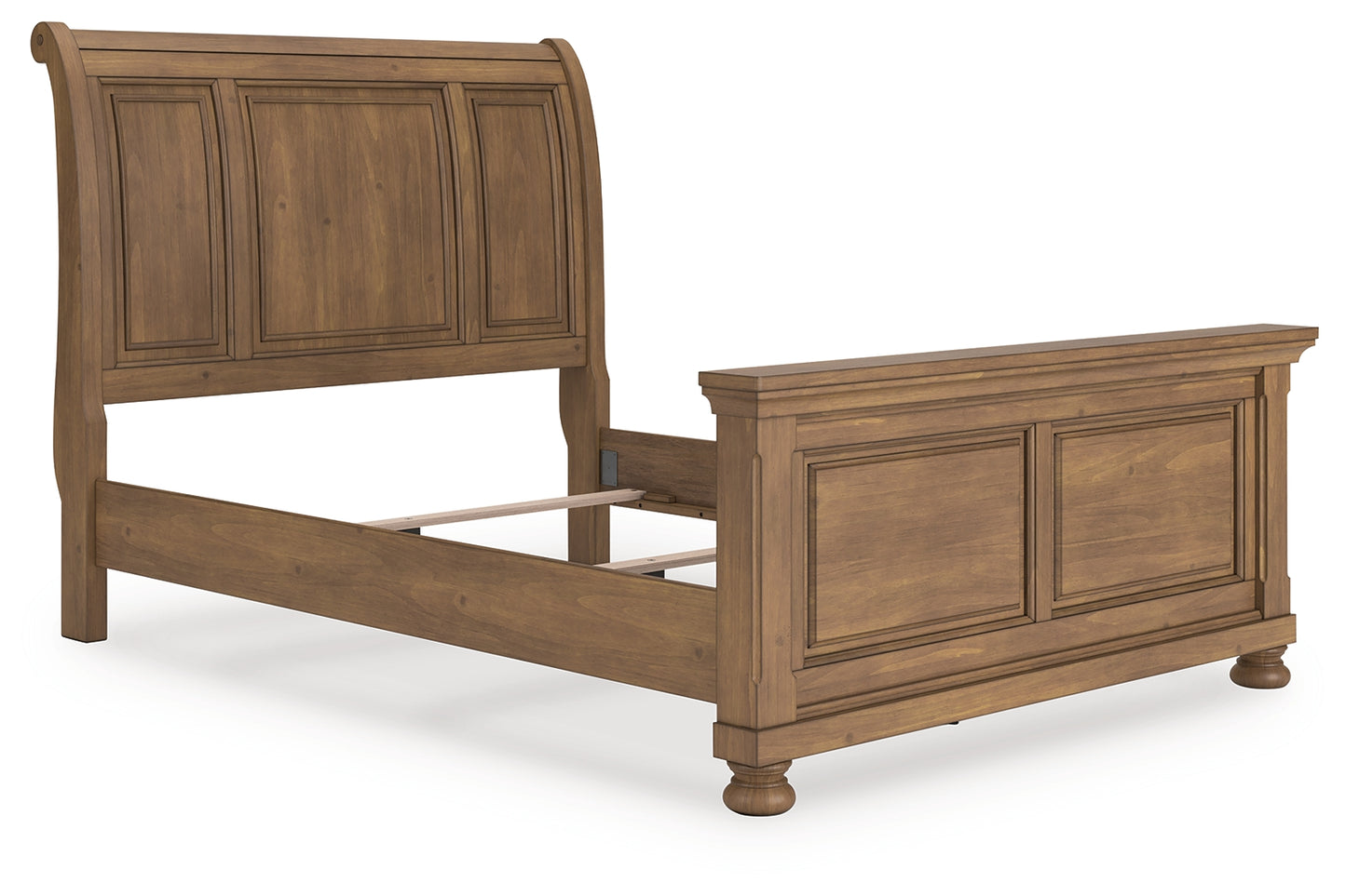 The Furniture Outlets - Ashley Furniture - Feddinger Bedroom - Queen Sleigh Bed / Medium Brown - PCB779B14