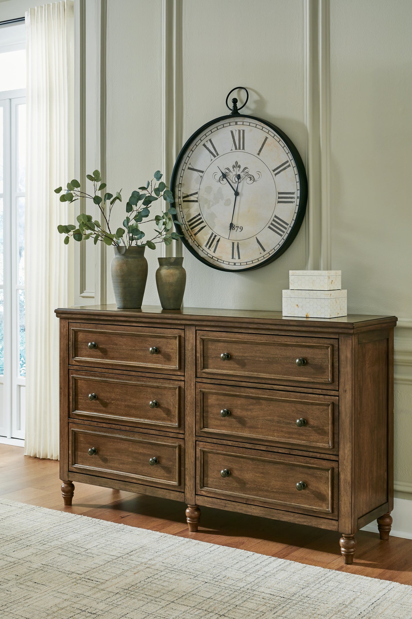 The Furniture Outlets - Ashley Furniture - Sturlayne Bedroom - Dresser / Brown - B787-31