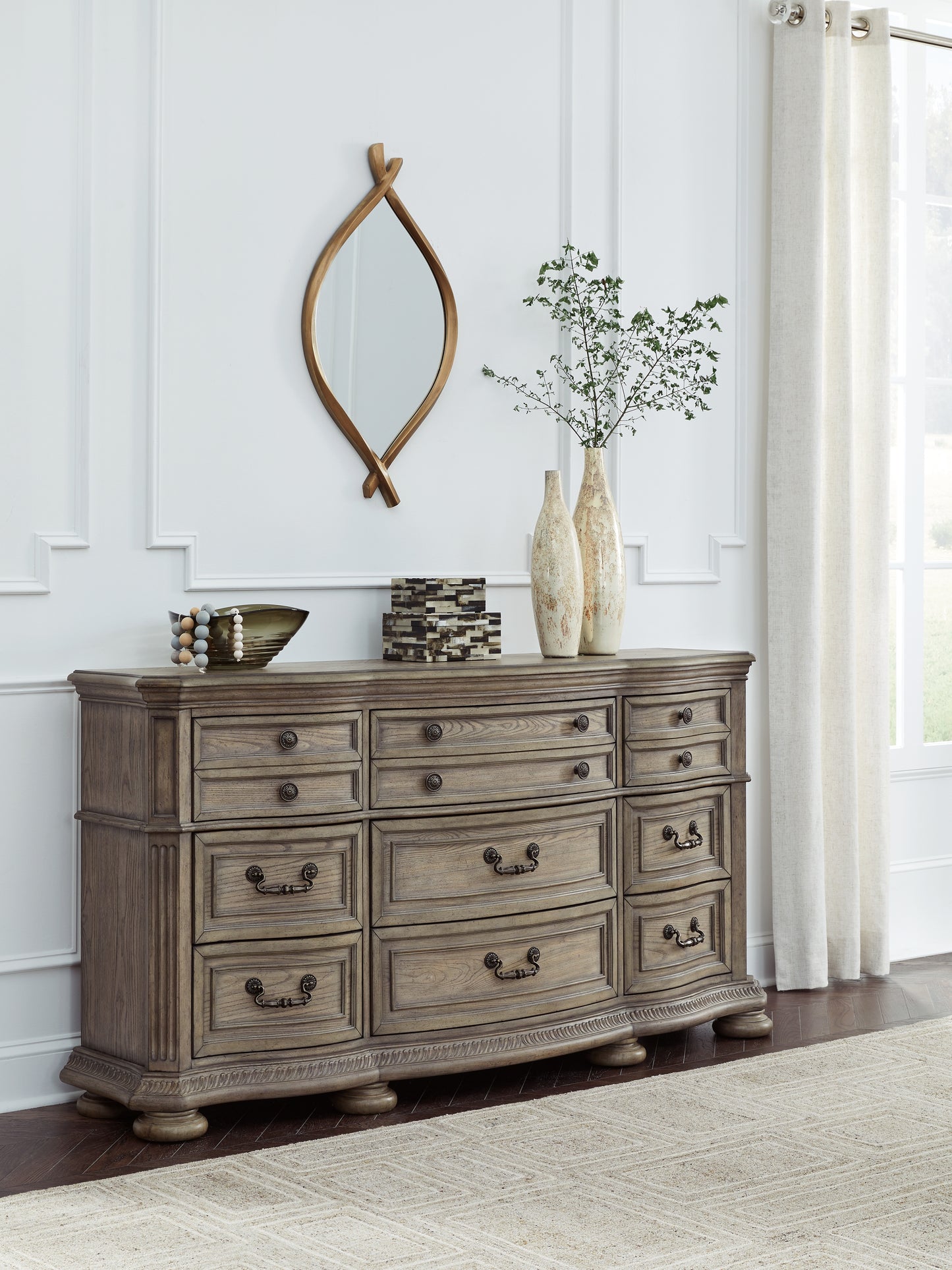 The Furniture Outlets - Ashley Furniture - Ardenfield Bedroom - Dresser / Light Brown - B944-31