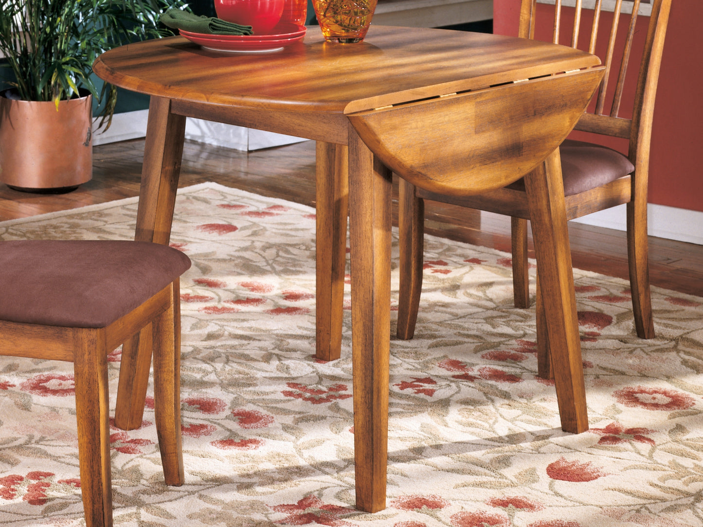 The Furniture Outlets - Ashley Furniture - Berringer Dining Room - Dining Chair (Set of 2) / Rustic Brown - D199-01X2