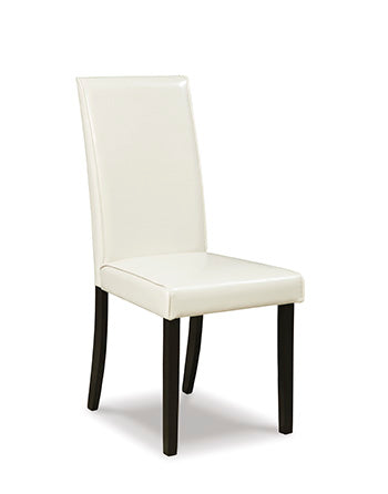 The Furniture Outlets - Ashley Furniture - Kimonte Dining Room - Dining Chair (Set of 2) / Ivory - D250-01X2