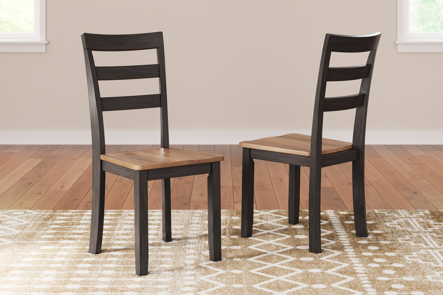 The Furniture Outlets - Ashley Furniture - Gesthaven Dining Room - Dining Chair (Set of 2) / Natural/Brown - D396-01X2