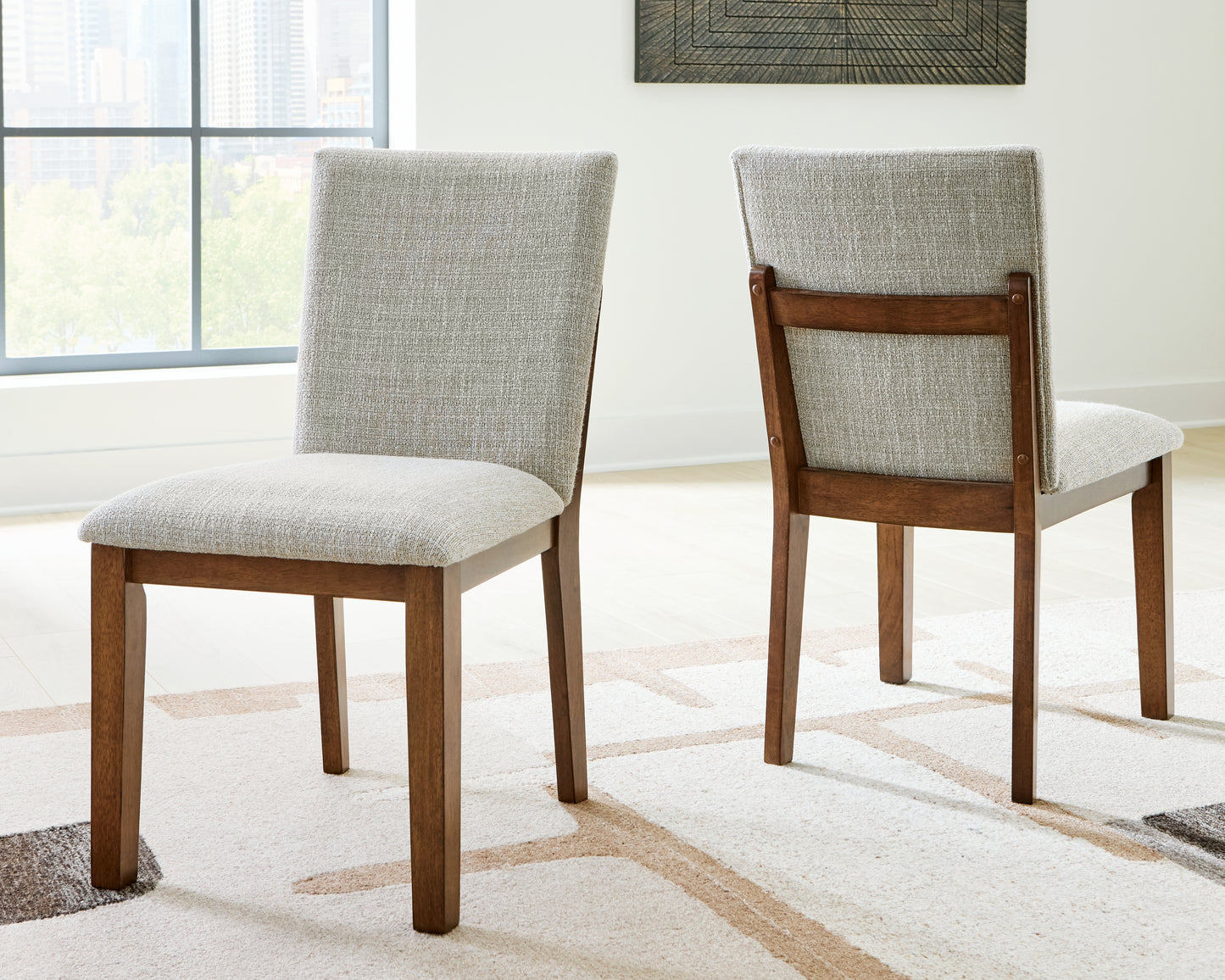 The Furniture Outlets - Ashley Furniture - Kraeburn Dining Room - Dining Chair (Set of 2) / Brown - D496-01X2