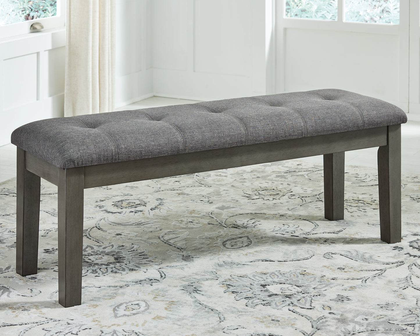 The Furniture Outlets - Ashley Furniture - Hallanden Dining Room - Dining Room Server / Gray / 56"W x 18"D x 38"H - D589-60