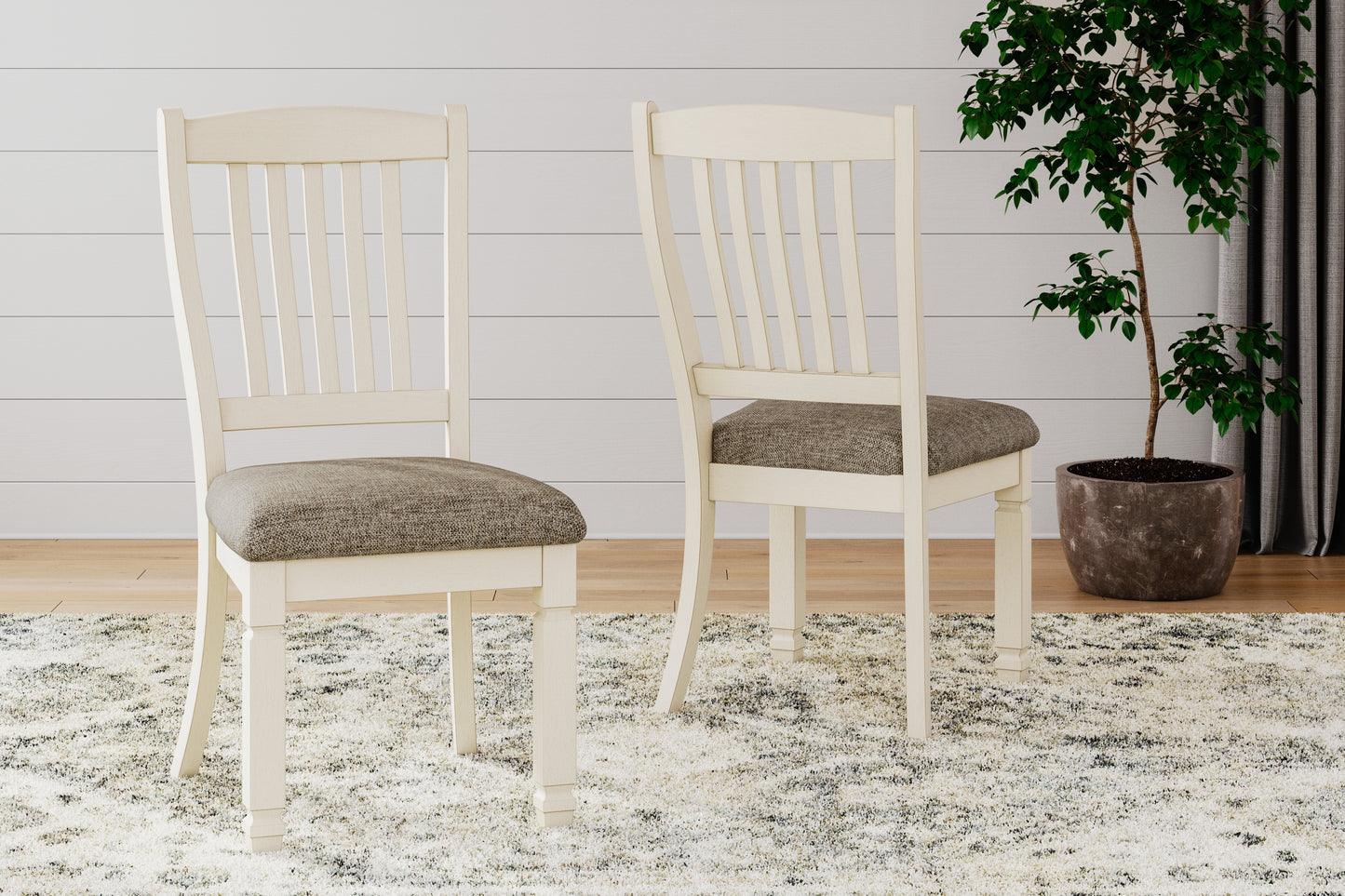 The Furniture Outlets - Ashley Furniture - Bolanburg Dining Room - Dining Chair (Set of 2) / Two-tone - D647-01X2