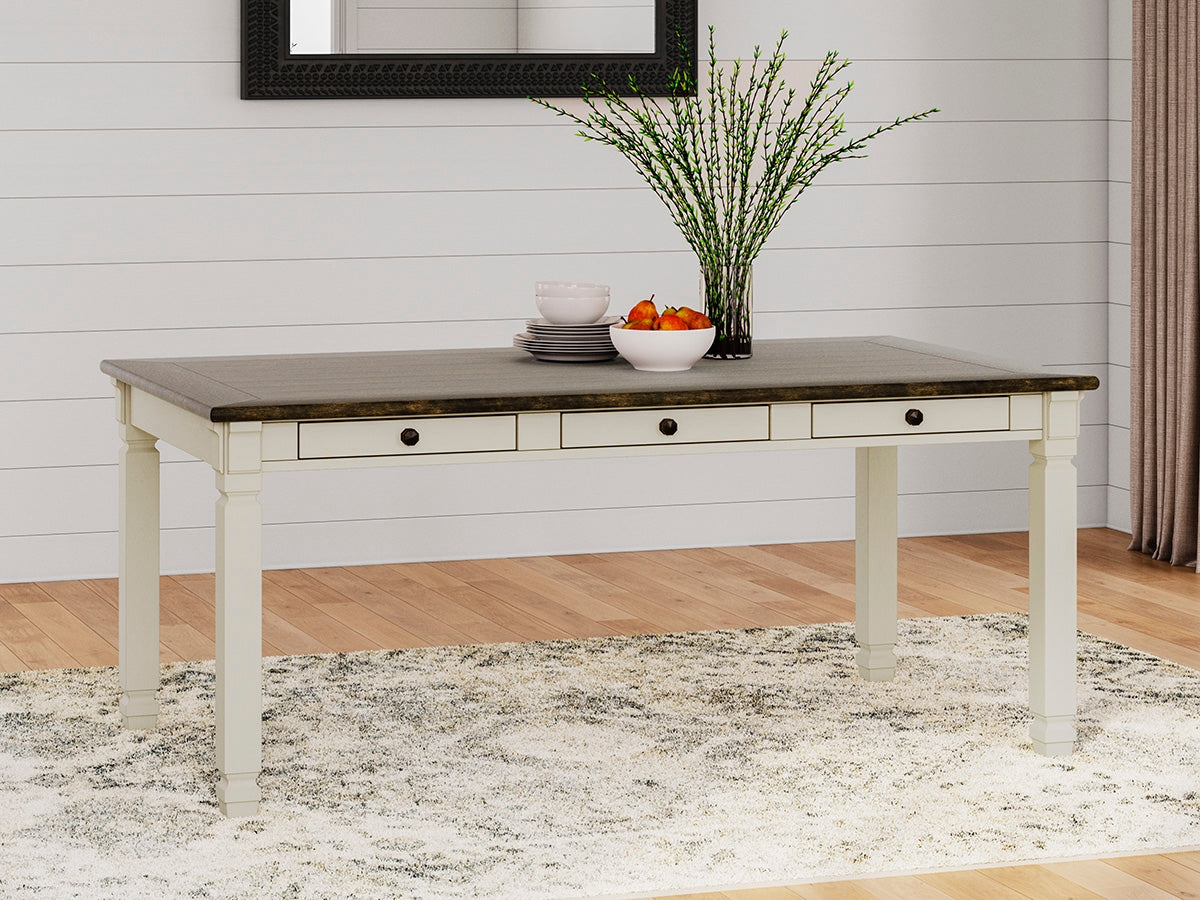 The Furniture Outlets - Ashley Furniture - Bolanburg Dining Room - Rectangular Dining Room Table / Two-tone - D647-25