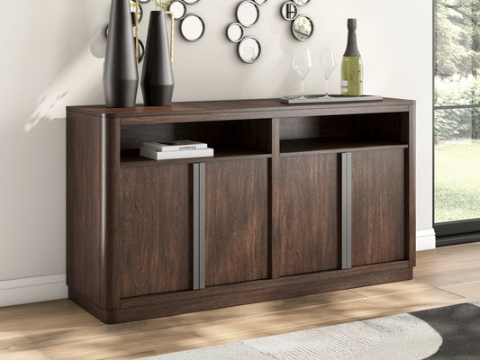 The Furniture Outlets - Ashley Furniture - Dilenno Dining Server - Dining Room Server / Dark Brown - PCD857-60