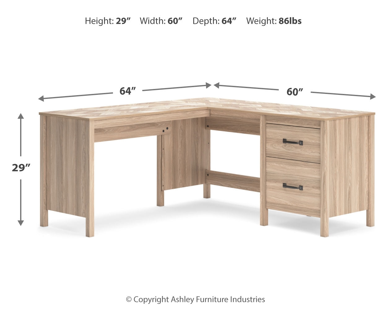 Battelle Office Desk