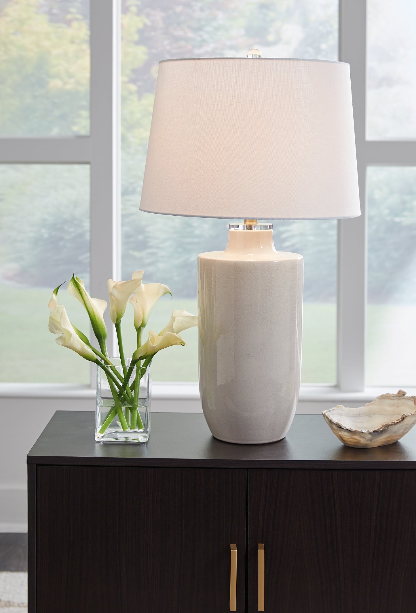 The Furniture Outlets - Ashley Furniture - Cylener Lighting - Table Lamp (Set of 2) / Off White - L100794X2
