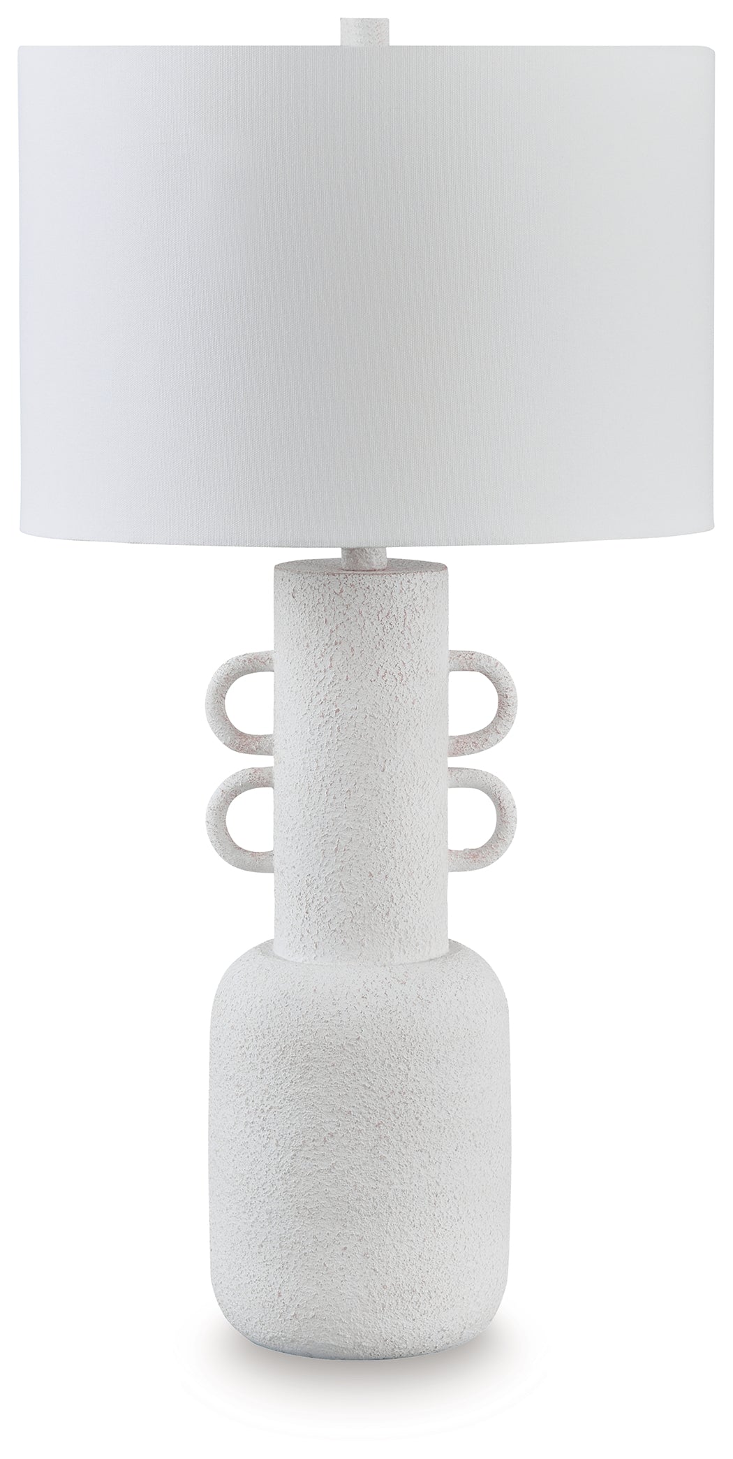 The Furniture Outlets - Ashley Furniture - Perringhill Lighting - Metal Table Lamp (1/CN) / Distressed White - L207504