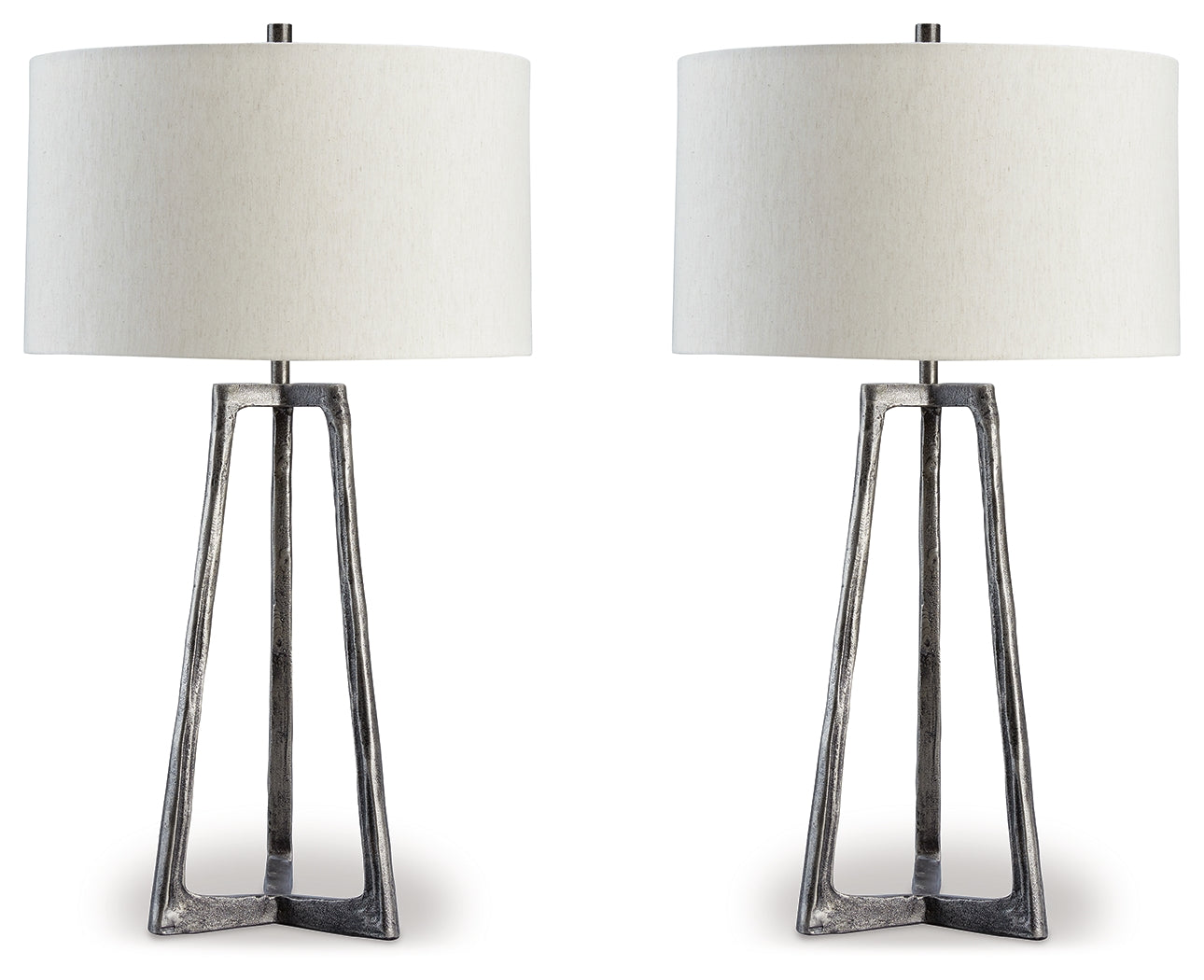 The Furniture Outlets - Ashley Furniture - Ryandale Lighting - Table Lamp (Set of 2) / Antique Pewter Finish - L208334X2