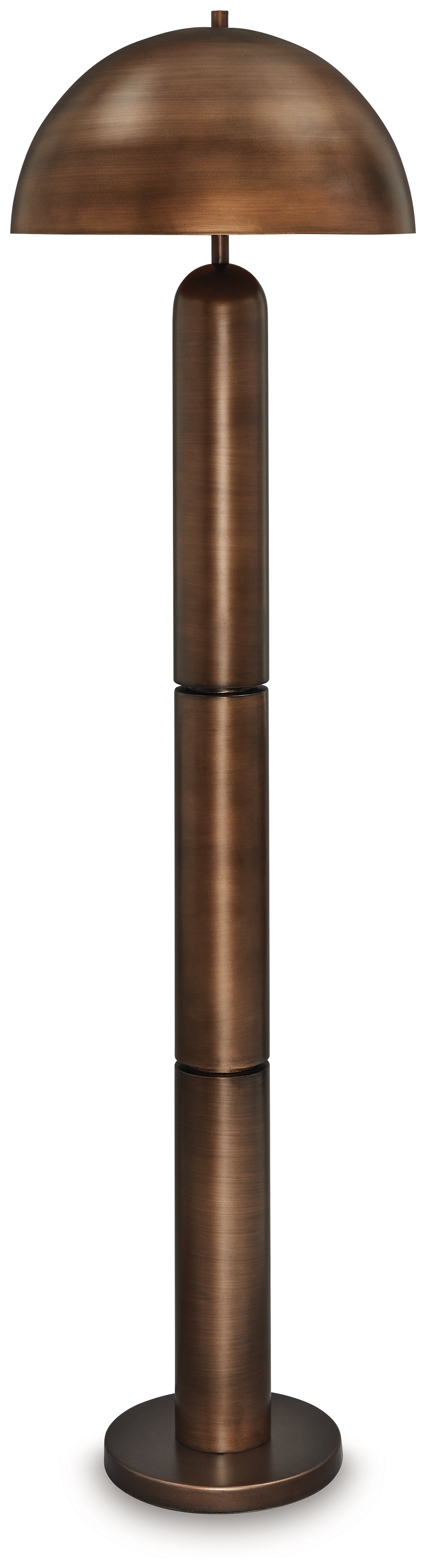 The Furniture Outlets - Ashley Furniture - Wendfield Lighting - Metal Table Lamp (1/CN) / Antique Copper Finish - L208434